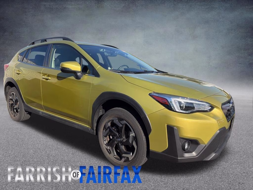 2023 Plasma Yellow Pearl Subaru Crosstrek Limited AWD SUV