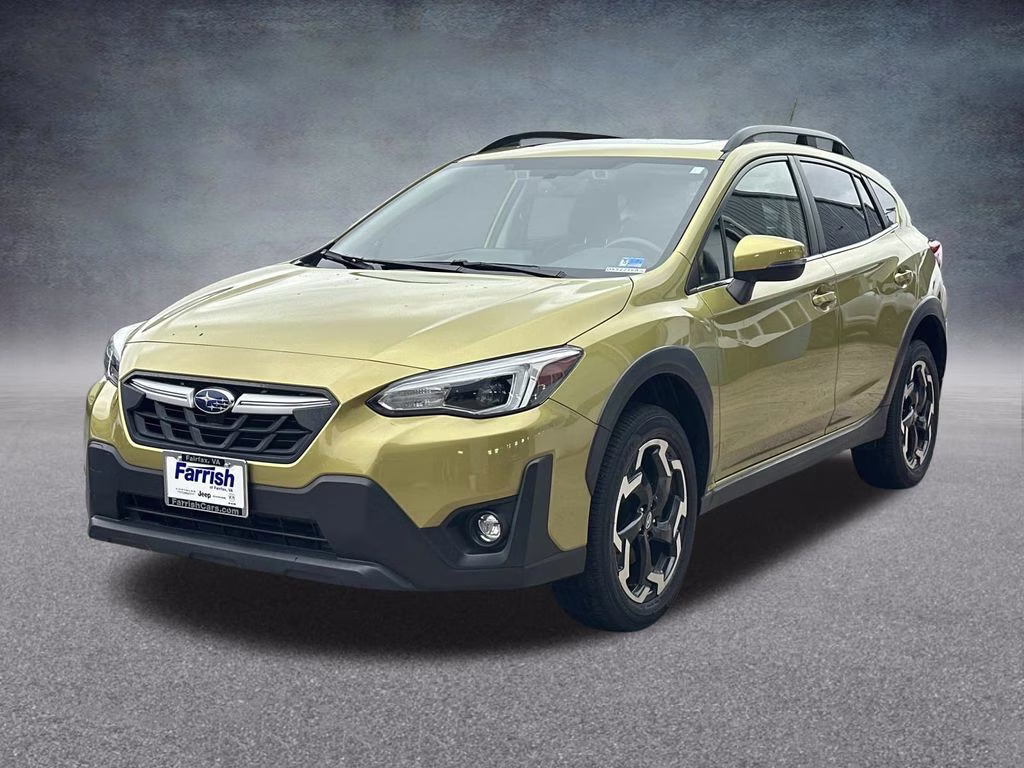 2023 Plasma Yellow Pearl Subaru Crosstrek Limited AWD SUV