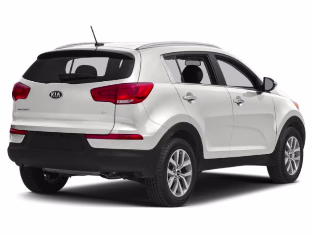 2015 Clear White Kia Sportage LX AWD SUV