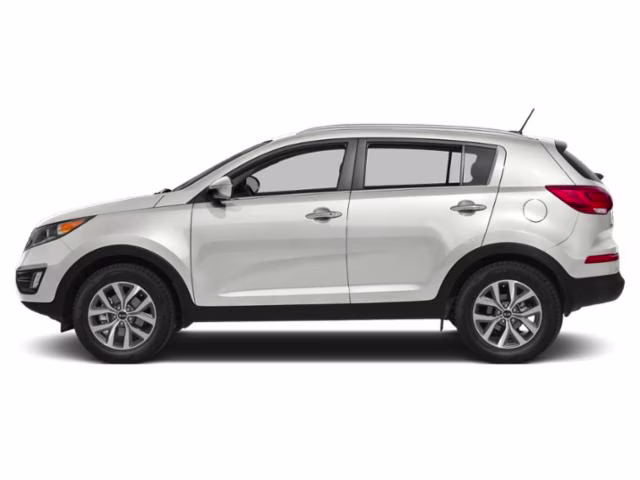 2015 Clear White Kia Sportage LX AWD SUV