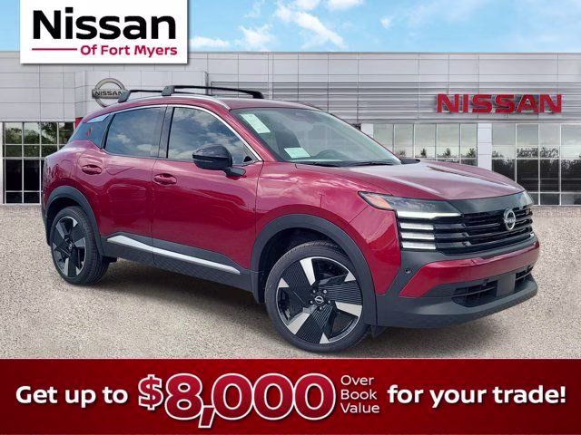 2026 Scarlet Ember Tintcoat Nissan Kicks SR AWD SUV