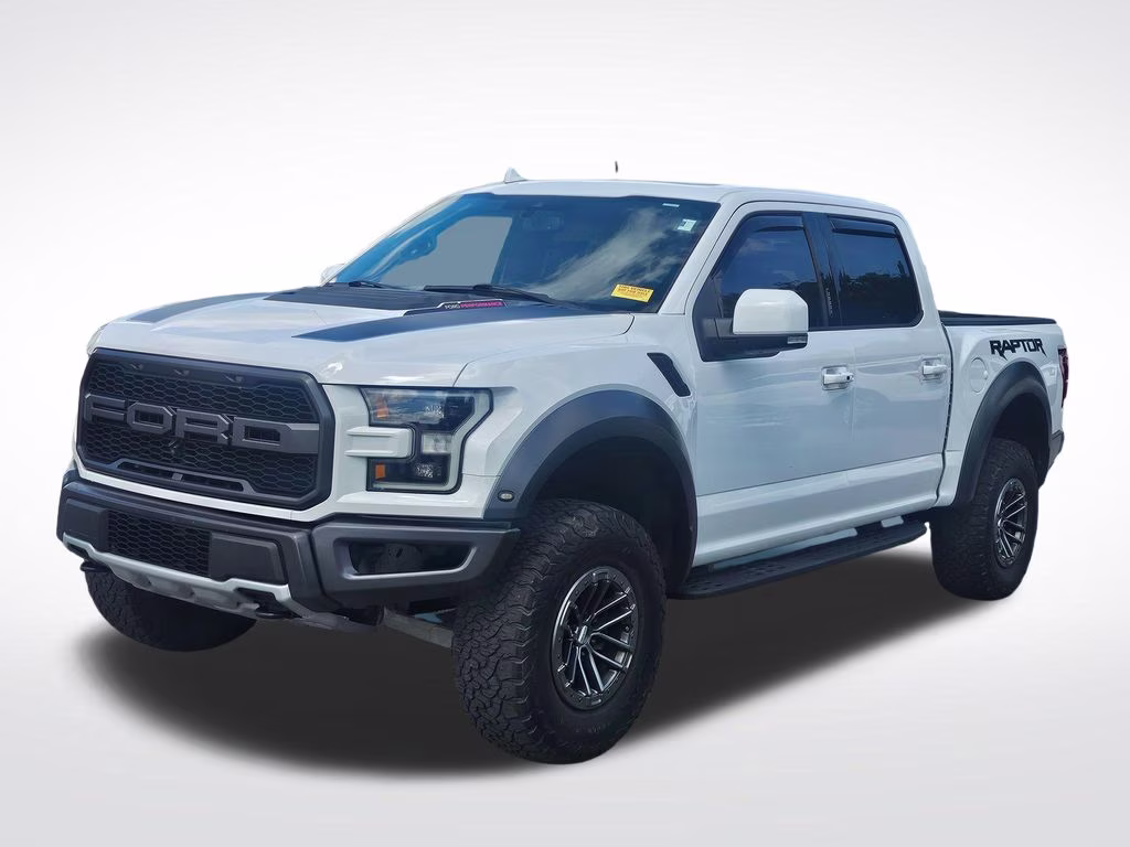 2019 Oxford White Ford F-150 Raptor 4X4 Truck