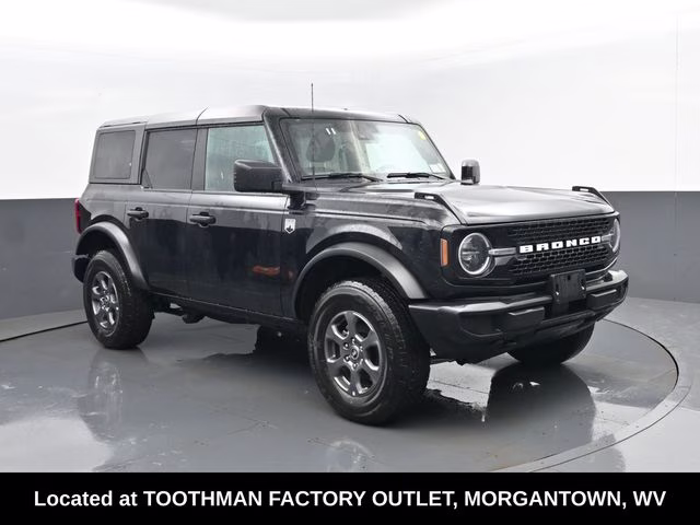 2025 Shadow Black Ford Bronco Big Bend 4X4 SUV