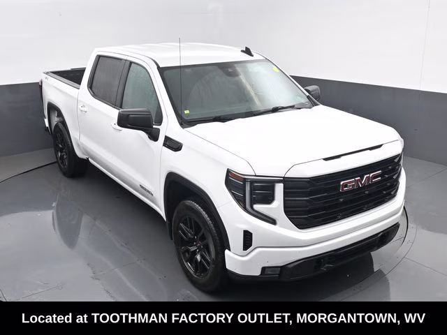 2023 Summit White GMC Sierra 1500 Elevation 4X4 Truck
