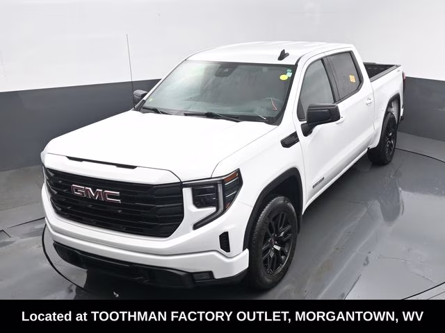 2023 Summit White GMC Sierra 1500 Elevation 4X4 Truck