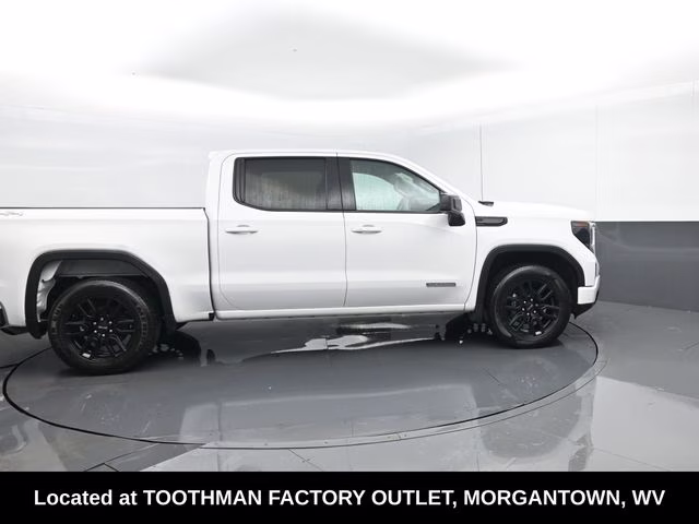 2023 Summit White GMC Sierra 1500 Elevation 4X4 Truck