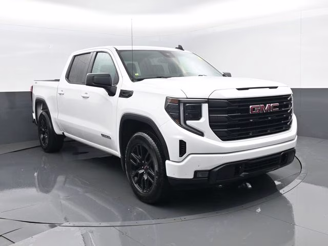 2023 Summit White GMC Sierra 1500 Elevation 4X4 Truck