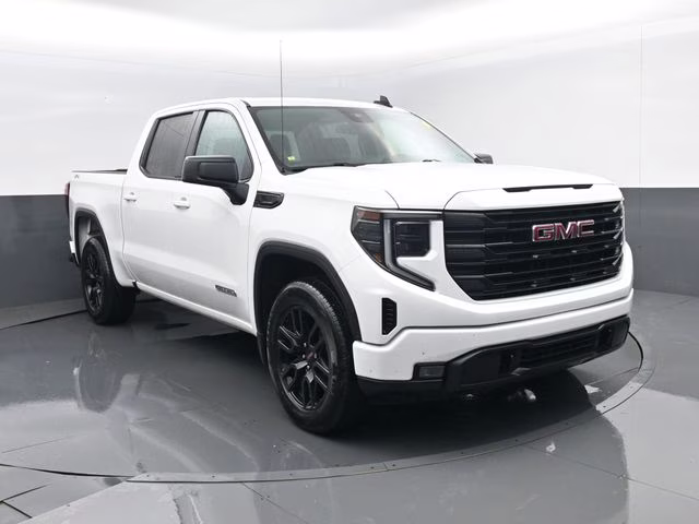 2023 Summit White GMC Sierra 1500 Elevation 4X4 Truck