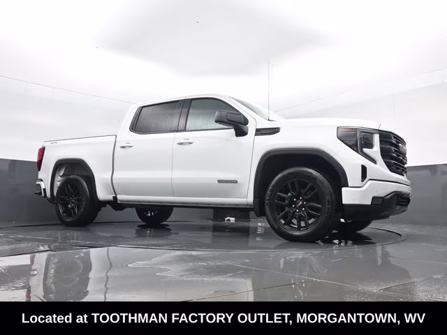 2023 Summit White GMC Sierra 1500 Elevation 4X4 Truck