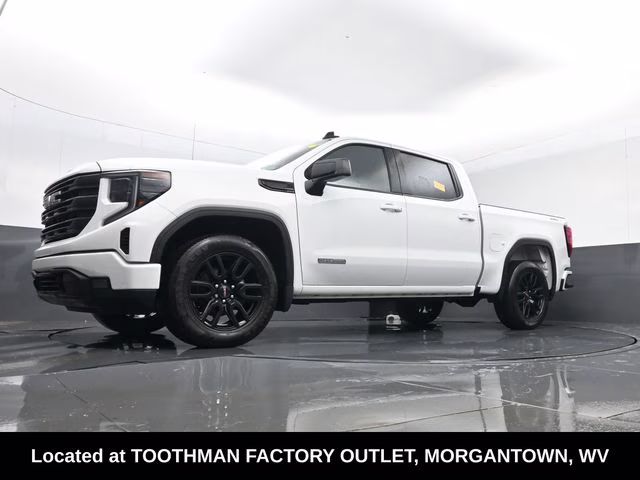 2023 Summit White GMC Sierra 1500 Elevation 4X4 Truck