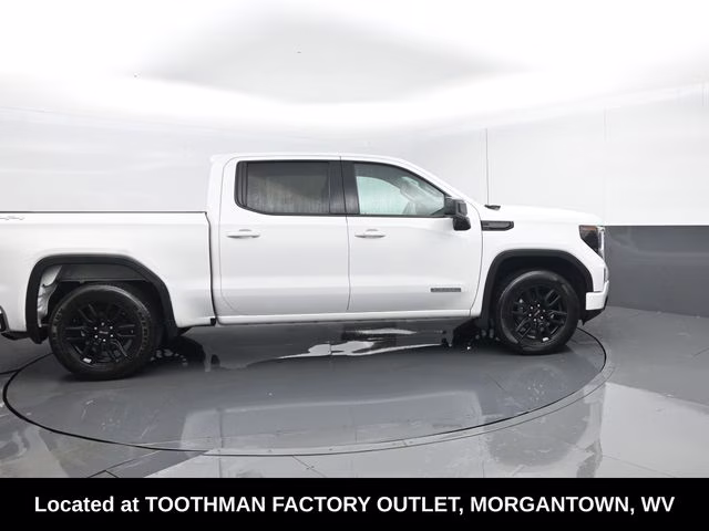 2023 Summit White GMC Sierra 1500 Elevation 4X4 Truck