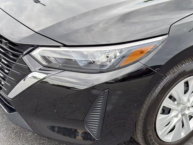 2024 Super Black Nissan Sentra S FWD Sedan