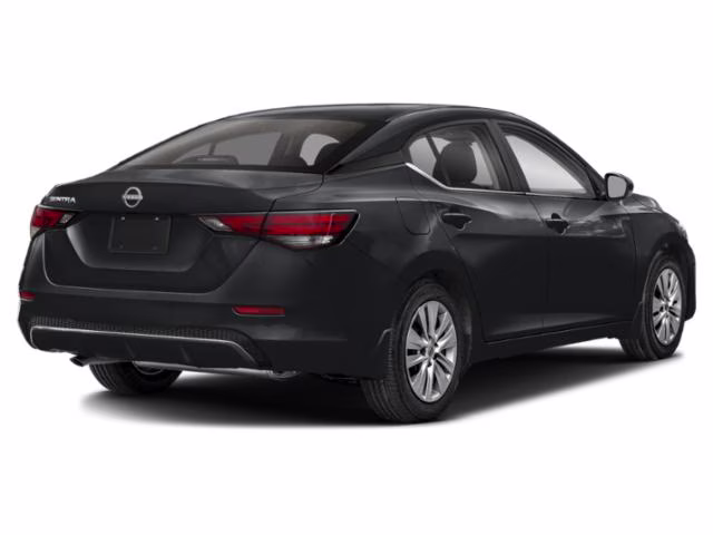 2024 Super Black Nissan Sentra S FWD Sedan