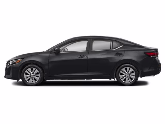 2024 Super Black Nissan Sentra S FWD Sedan