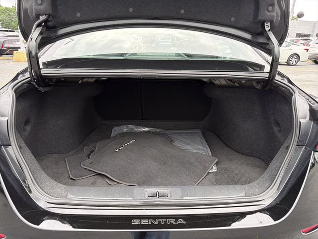 2024 Super Black Nissan Sentra S FWD Sedan