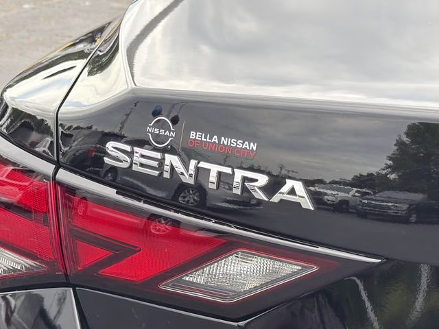 2024 Super Black Nissan Sentra S FWD Sedan