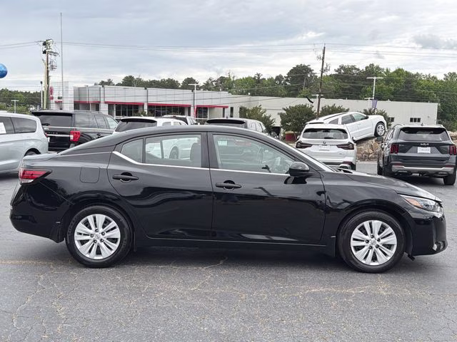 2024 Super Black Nissan Sentra S FWD Sedan