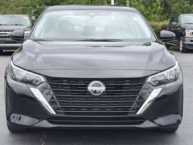 2024 Super Black Nissan Sentra S FWD Sedan