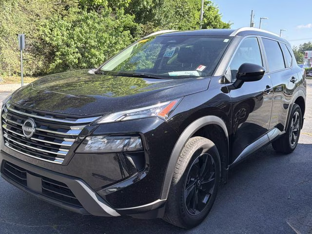 2025 Super Black Nissan Rogue SV FWD SUV