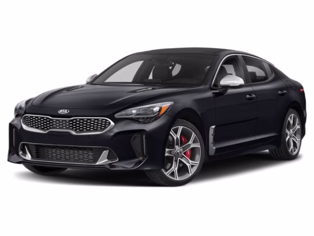 2019 Aurora Black Kia Stinger GT2 RWD Sedan
