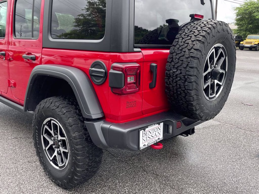 2025 Firecracker Red Clearcoat Jeep Wrangler Rubicon 4X4 SUV