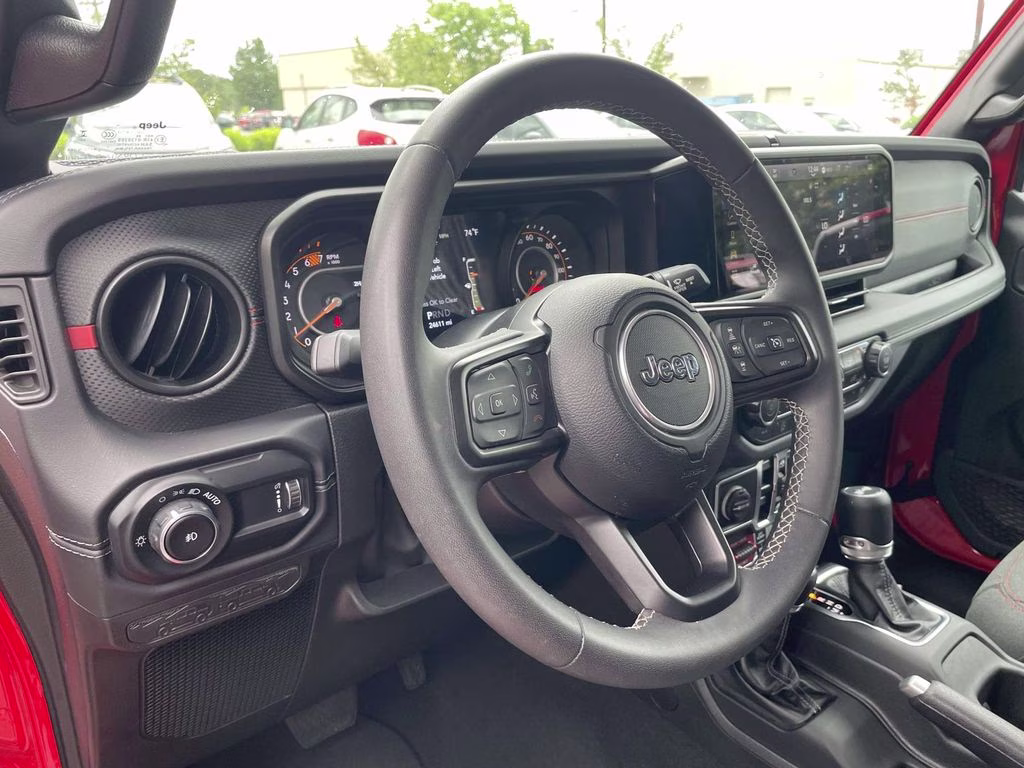 2025 Firecracker Red Clearcoat Jeep Wrangler Rubicon 4X4 SUV