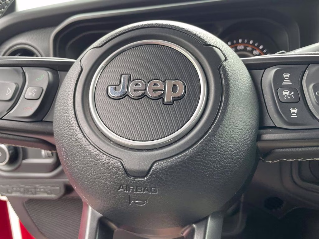 2025 Firecracker Red Clearcoat Jeep Wrangler Rubicon 4X4 SUV