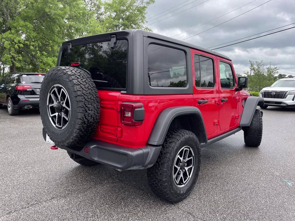2025 Firecracker Red Clearcoat Jeep Wrangler Rubicon 4X4 SUV
