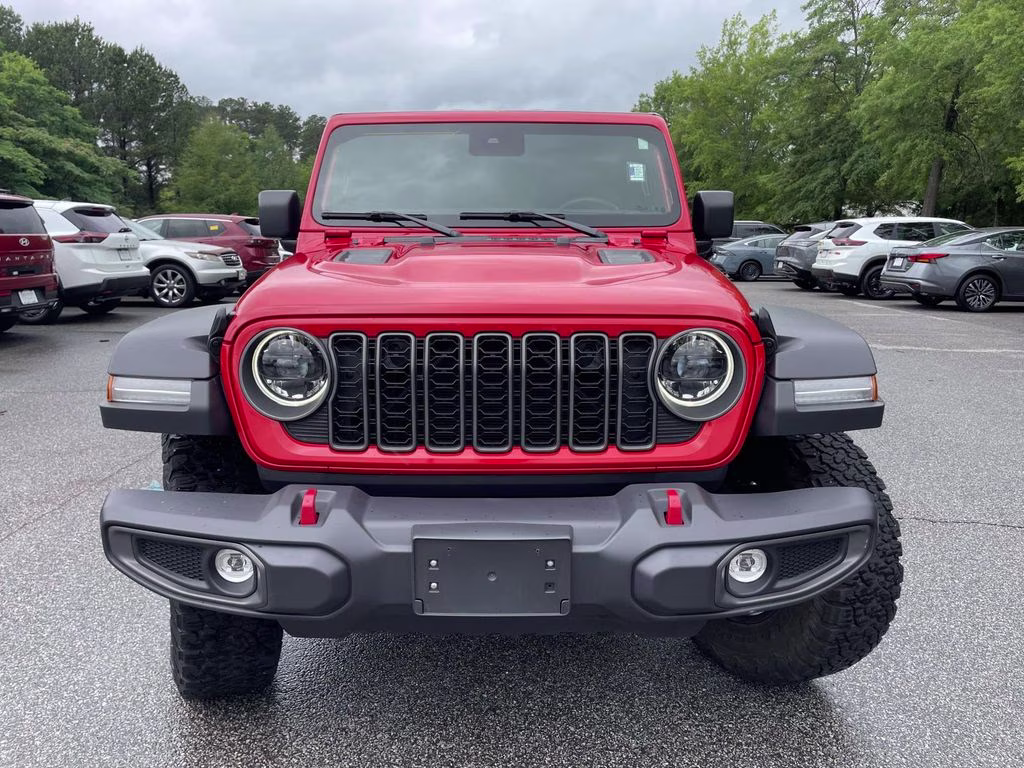2025 Firecracker Red Clearcoat Jeep Wrangler Rubicon 4X4 SUV