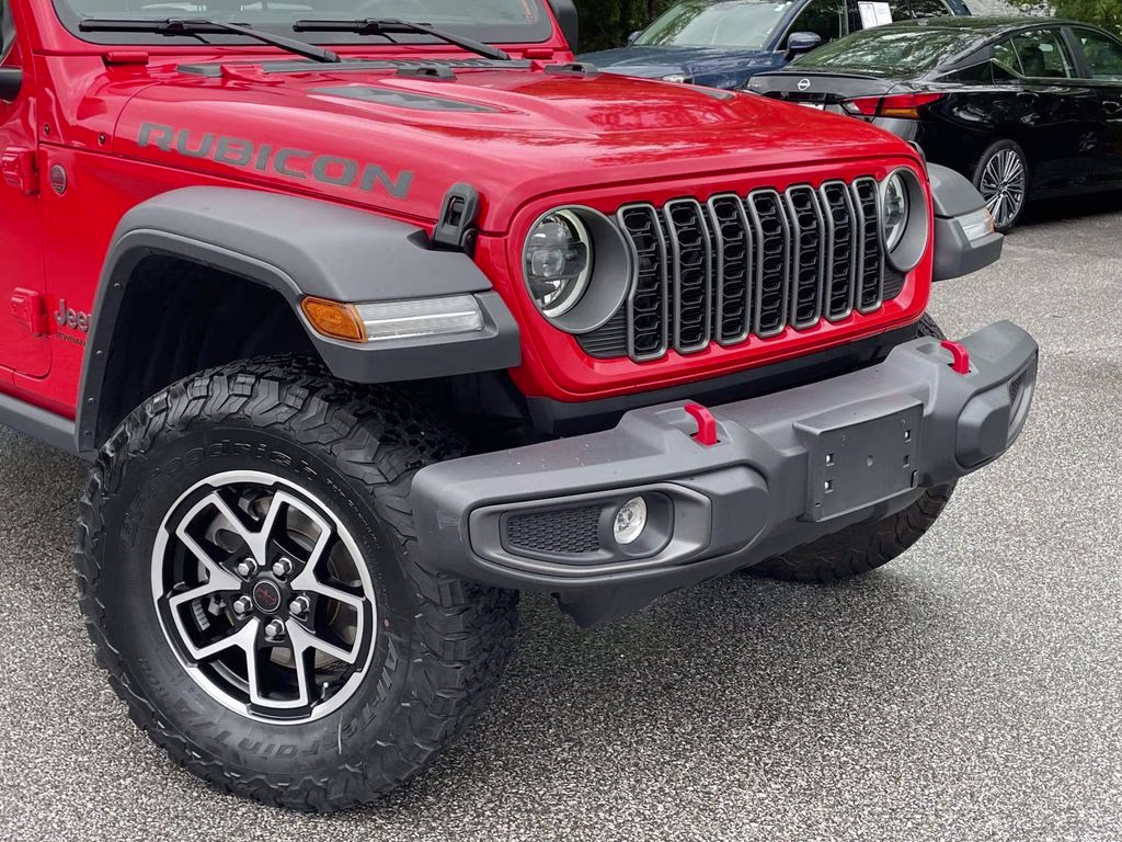 2025 Firecracker Red Clearcoat Jeep Wrangler Rubicon 4X4 SUV