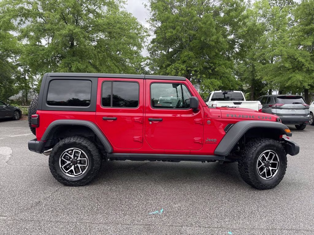 2025 Firecracker Red Clearcoat Jeep Wrangler Rubicon 4X4 SUV