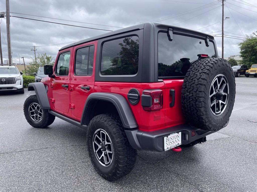 2025 Firecracker Red Clearcoat Jeep Wrangler Rubicon 4X4 SUV