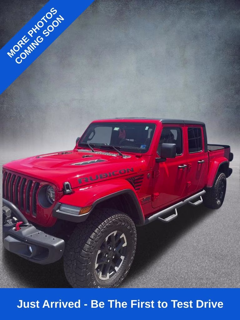 2021 Firecracker Red Clearcoat Jeep Gladiator Rubicon 4X4 Truck