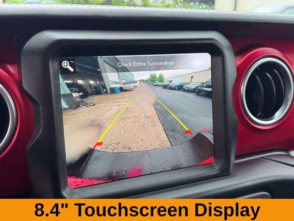 2021 Firecracker Red Clearcoat Jeep Gladiator Rubicon 4X4 Truck
