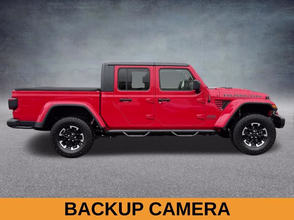 2021 Firecracker Red Clearcoat Jeep Gladiator Rubicon 4X4 Truck
