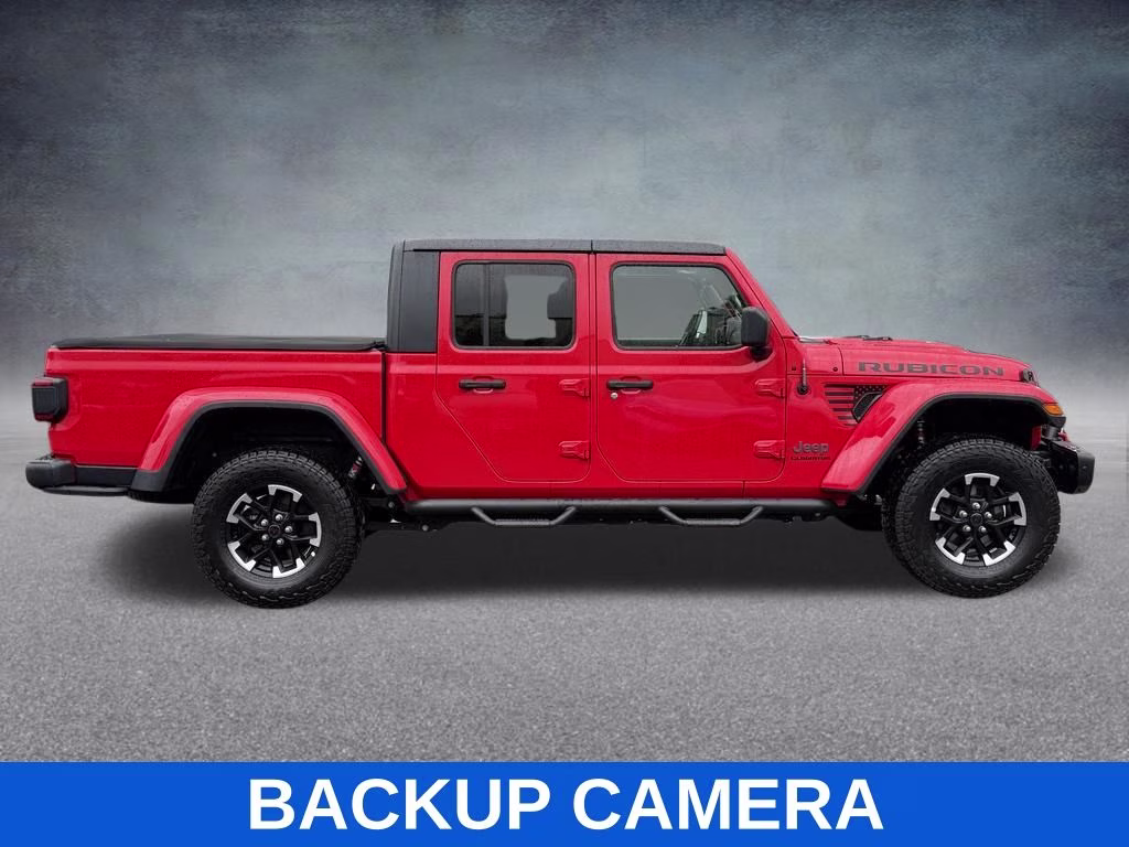 2021 Firecracker Red Clearcoat Jeep Gladiator Rubicon 4X4 Truck