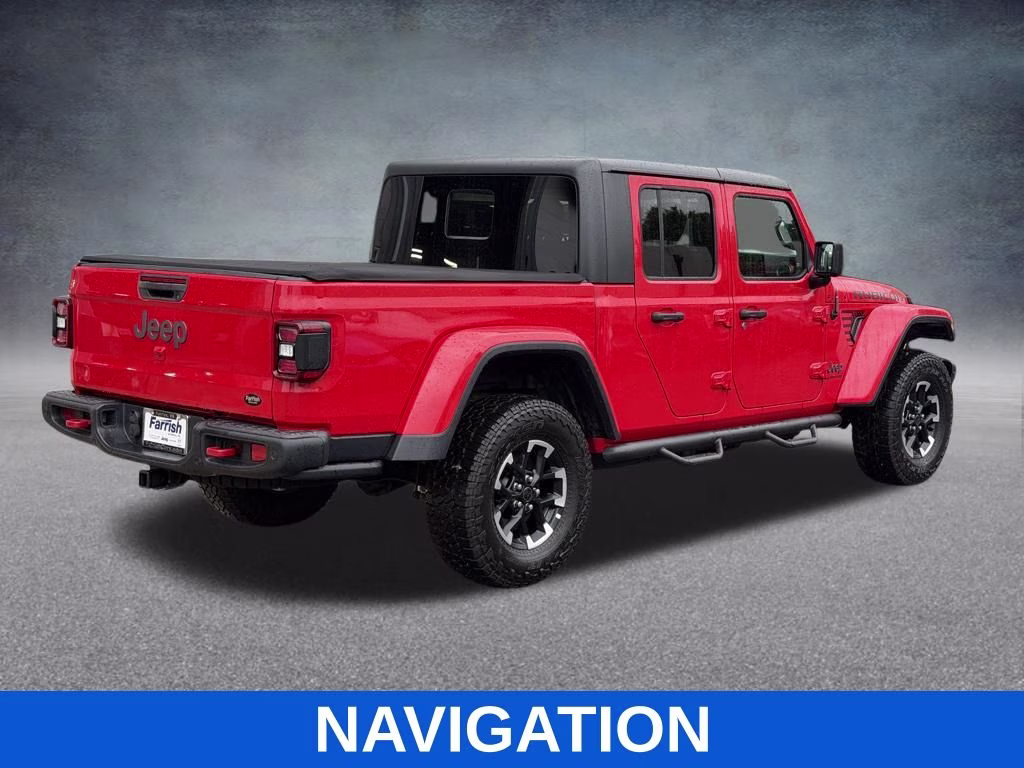 2021 Firecracker Red Clearcoat Jeep Gladiator Rubicon 4X4 Truck