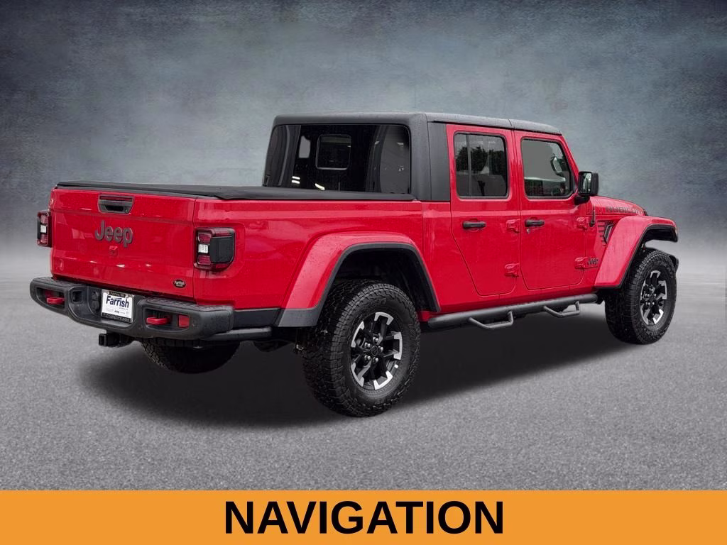 2021 Firecracker Red Clearcoat Jeep Gladiator Rubicon 4X4 Truck