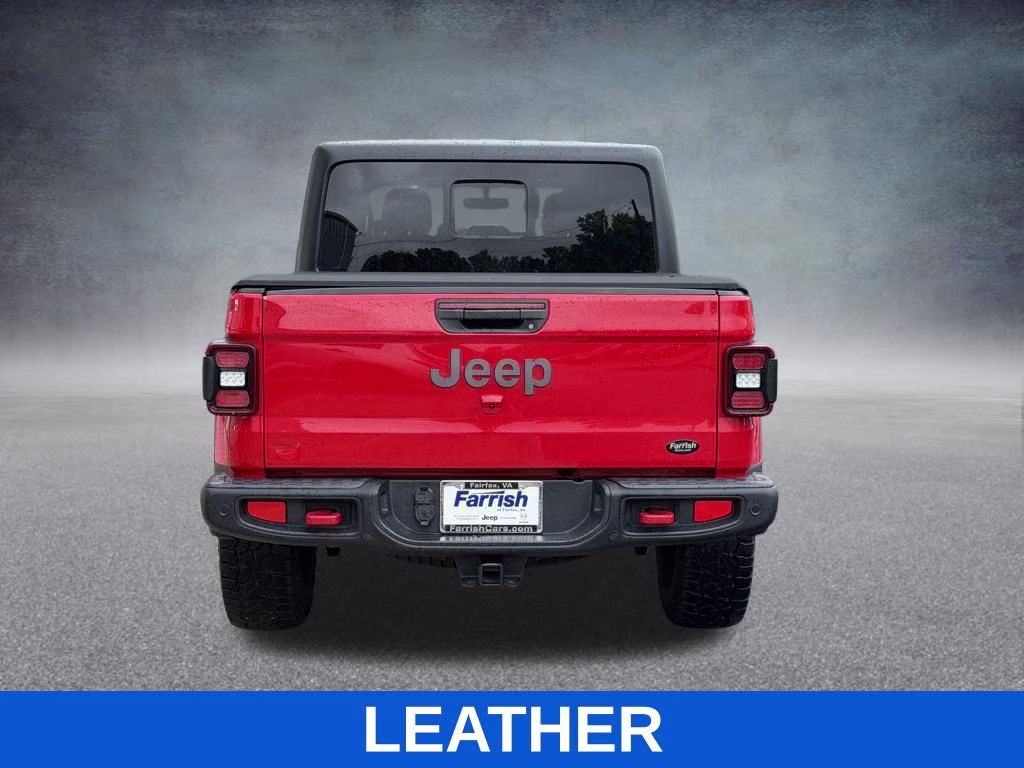 2021 Firecracker Red Clearcoat Jeep Gladiator Rubicon 4X4 Truck