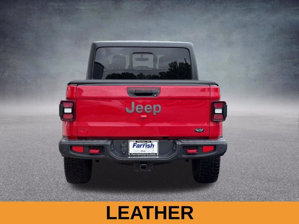 2021 Firecracker Red Clearcoat Jeep Gladiator Rubicon 4X4 Truck