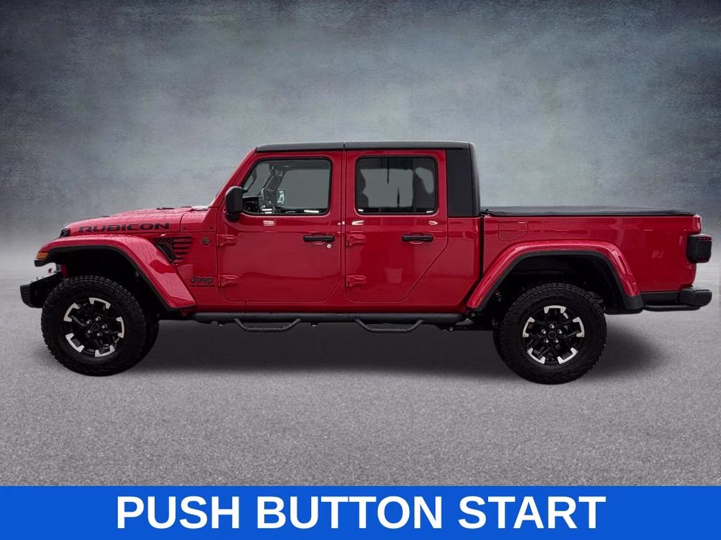 2021 Firecracker Red Clearcoat Jeep Gladiator Rubicon 4X4 Truck