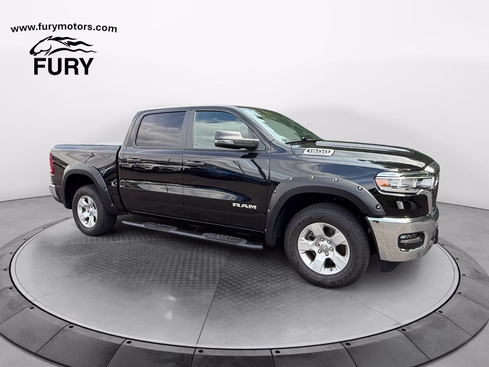 2025 Diamond Black Crystal Pearlcoat Ram 1500 Big Horn/Lone Star 4X4 Truck