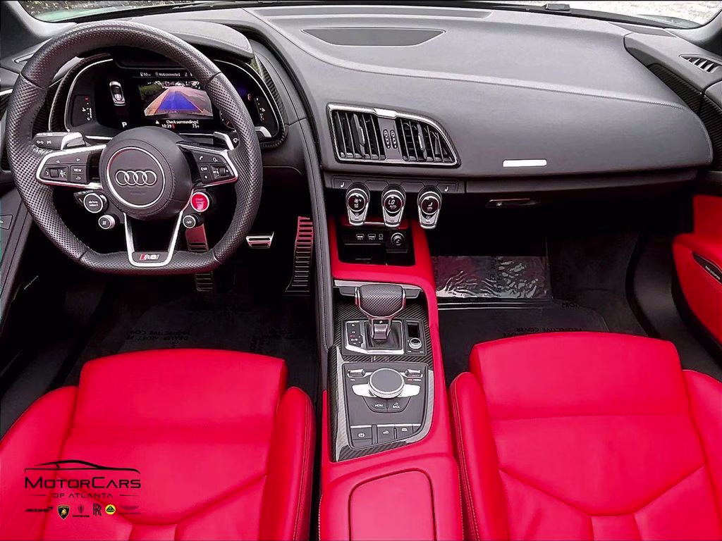 2023 Mythos Black Metallic/Black Roof Audi R8 V10 performance Spyder RWD Convertible