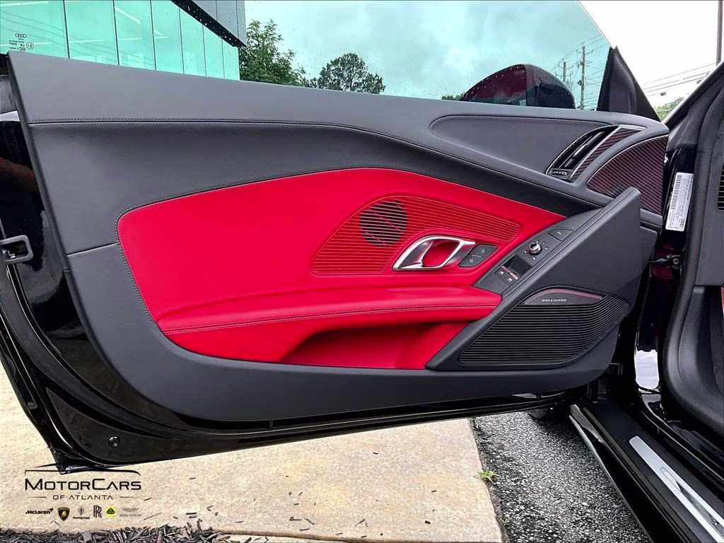 2023 Mythos Black Metallic/Black Roof Audi R8 V10 performance Spyder RWD Convertible
