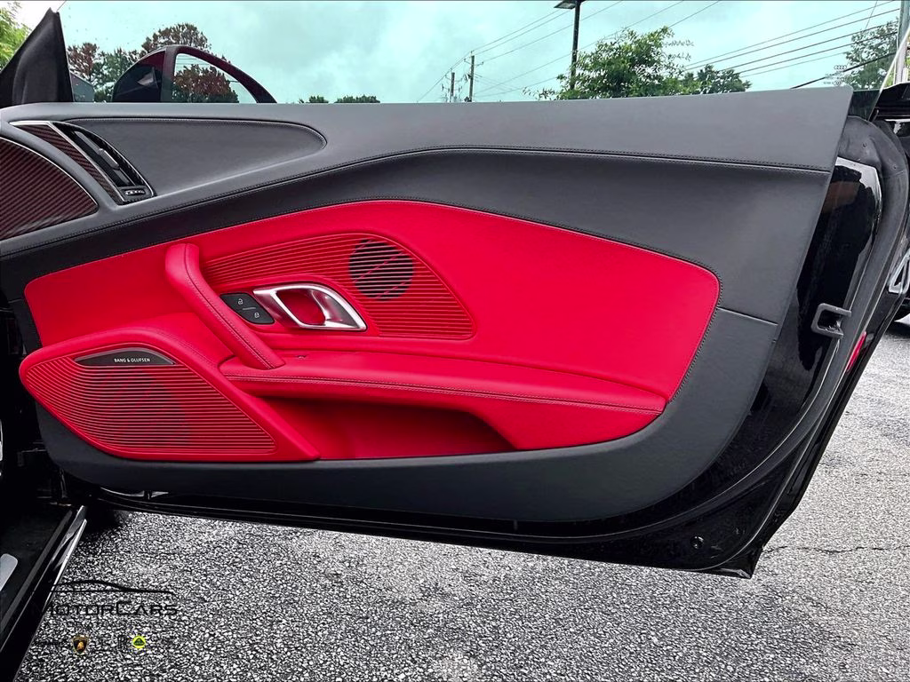 2023 Mythos Black Metallic/Black Roof Audi R8 V10 performance Spyder RWD Convertible