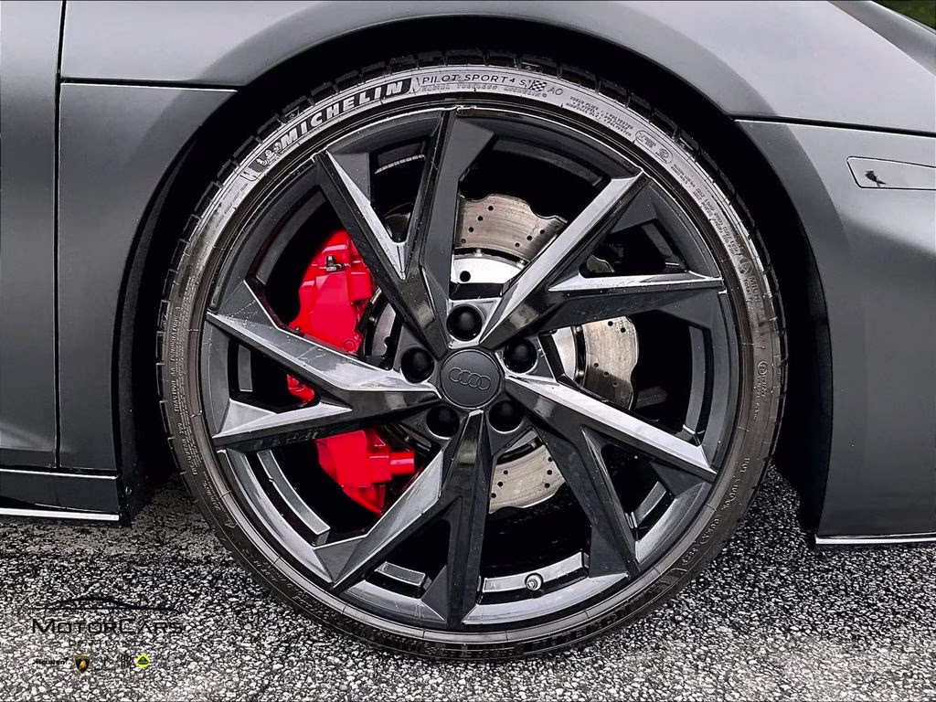 2023 Mythos Black Metallic/Black Roof Audi R8 V10 performance Spyder RWD Convertible