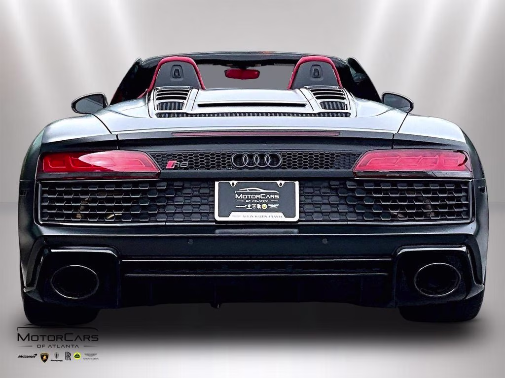 2023 Mythos Black Metallic/Black Roof Audi R8 V10 performance Spyder RWD Convertible
