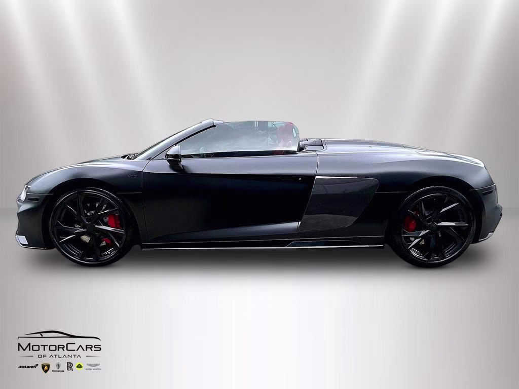 2023 Mythos Black Metallic/Black Roof Audi R8 V10 performance Spyder RWD Convertible