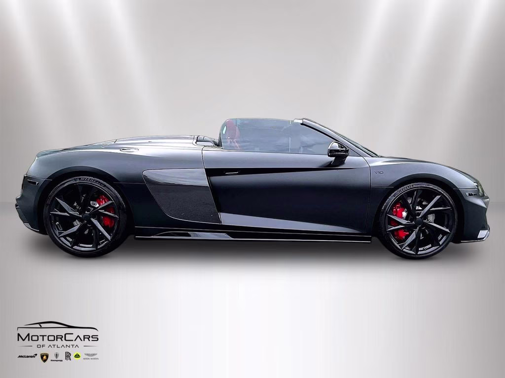 2023 Mythos Black Metallic/Black Roof Audi R8 V10 performance Spyder RWD Convertible