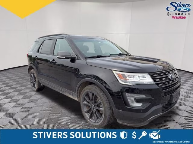 2017 Shadow Black Ford Explorer XLT 4X4 SUV